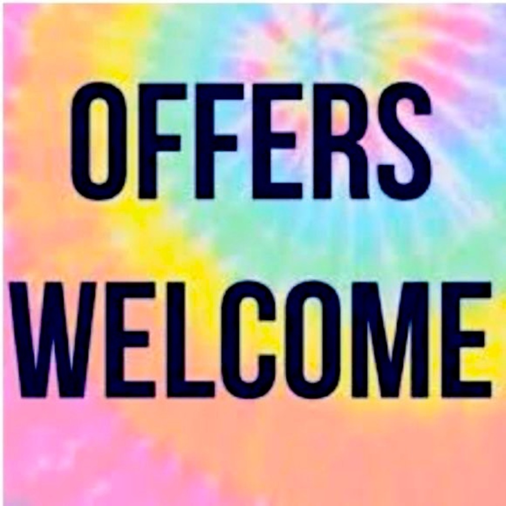 ✨OFFERS ARE ALWAYS WELCOME✨